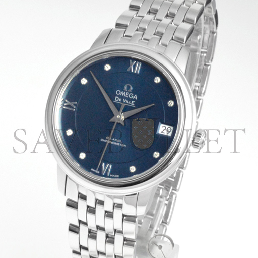 OMEGA DE VILLE PRESTIGE CO-AXIAL CHRONOMETER 33MM WATCH 424.10.33.20.53.001